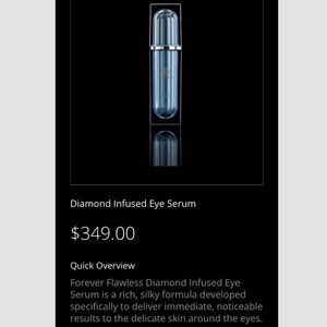 Forever flawless blue diamond eye serum